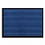Коврик напольный влаговпитывающий 2-х полосный  (синий)